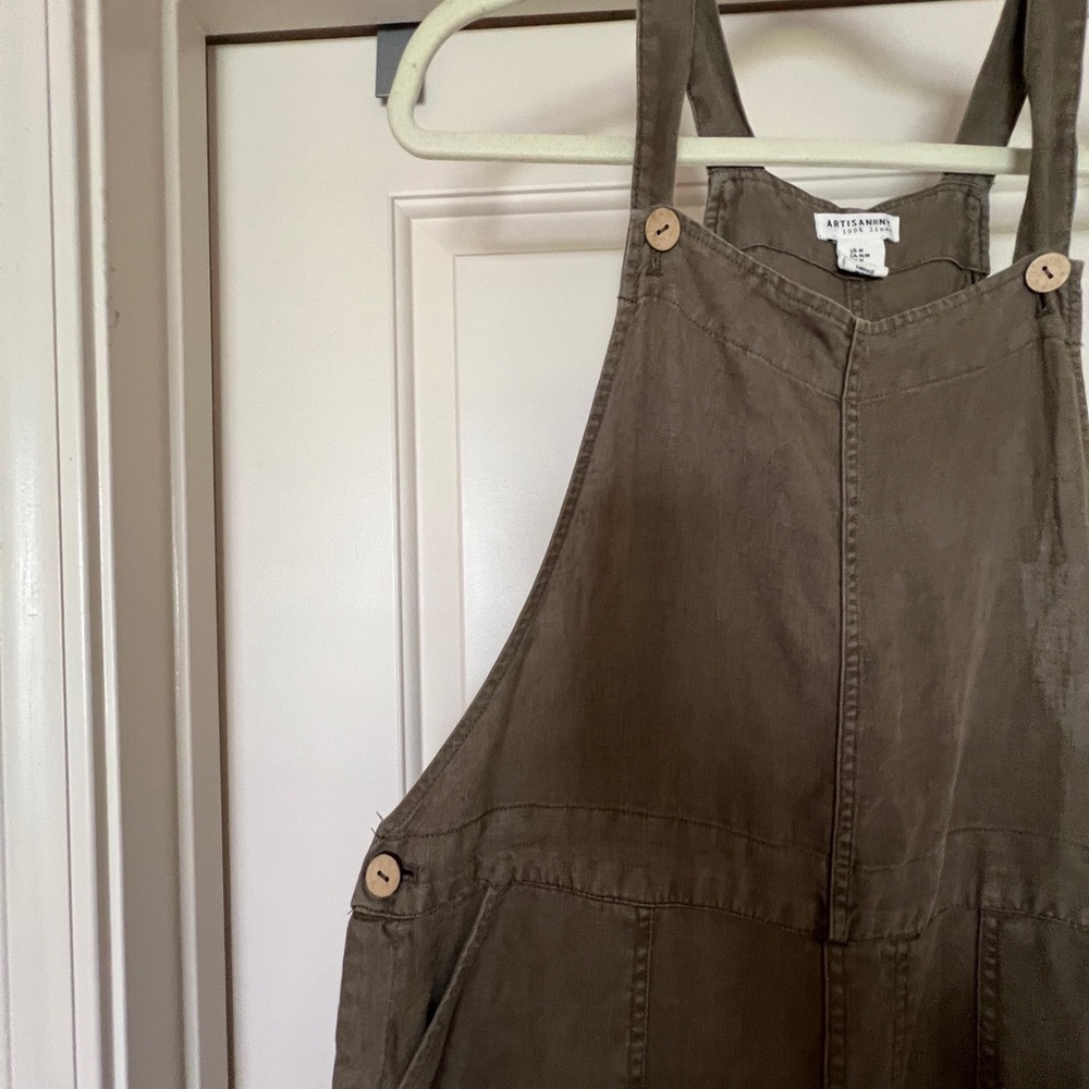 100% Linen Overalls